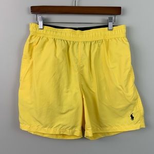 Polo Ralph Lauren Swim Trunks Yellow Medium
